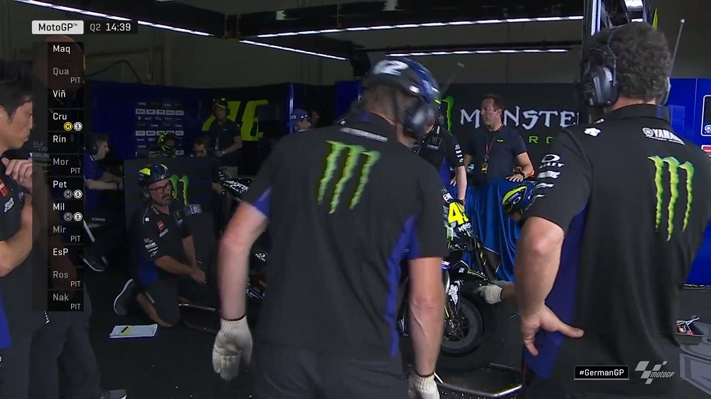 Valentino Rossi Crash Jerman 1