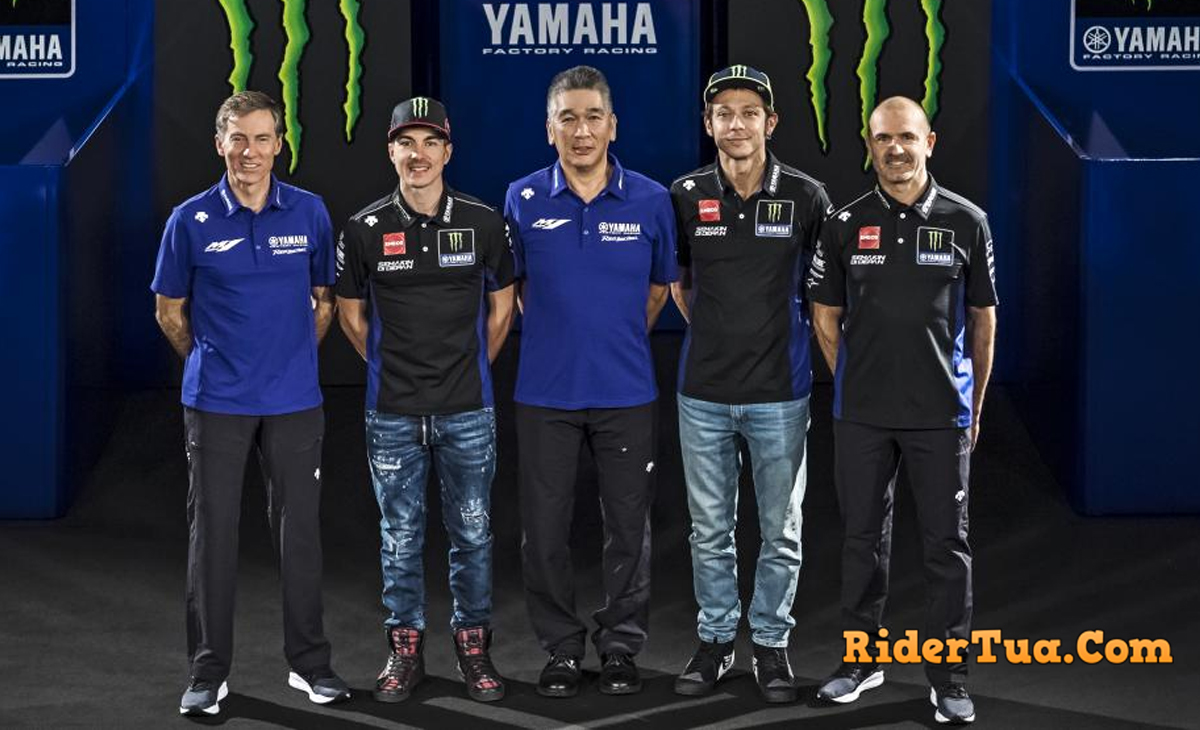 Yamaha Rapatkan Barisan! Rossi dan Semua Pembalap Bersatu Raih Kemenangan di Sachsenring 3 jarvis vinales tsuji rossi meregalli Yamaha Monster team