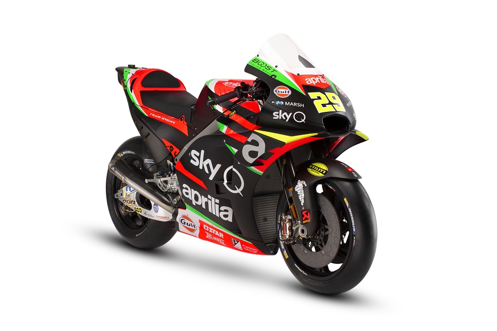 Jan Witteveen: Mesin Aprilia RS-GP 2020 Ikuti Konsep Honda dan Ducati, Apa Kelebihannya? 2 Aprilia RS GP 2019
