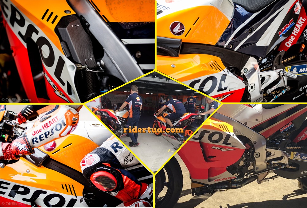 Kekuatan Pabrikan Raksasa Honda dan Bakat Marquez, Membuat Hidup Lawan Lebih Rumit 3 Frame RC213V Marc Marquez 2020