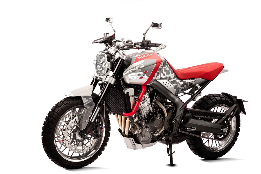 Honda Scrambler : Ada 2 Versi CBF190TR, Bisakah Membius Off-Roader Tanah Air ? 1 Konsep Honda CBSix50 2015