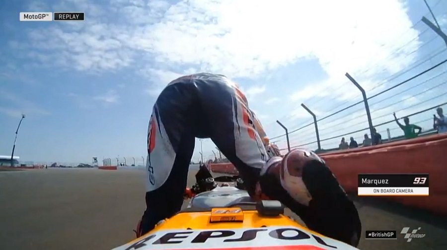 Marc Marquez Habis Bensin 1
