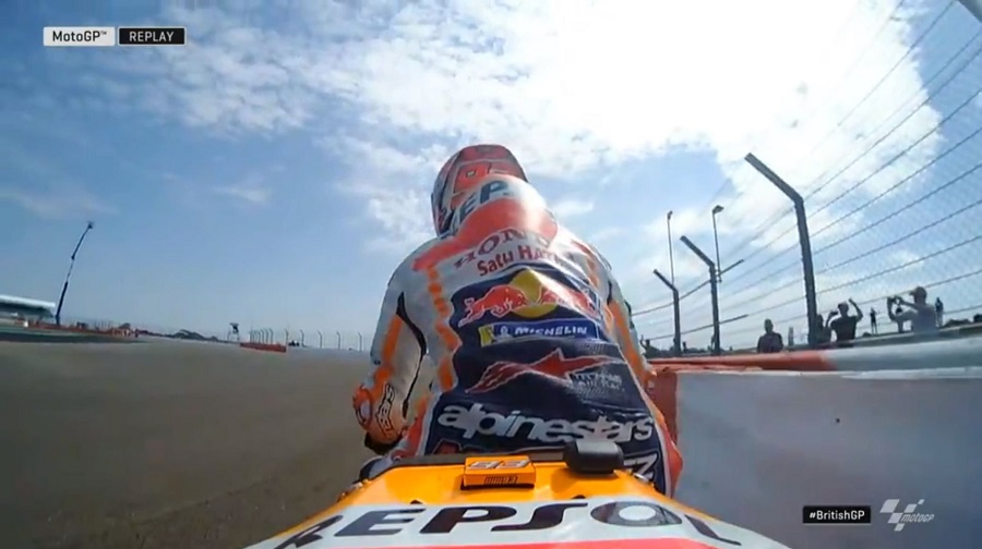 Marc Marquez Habis Bensin