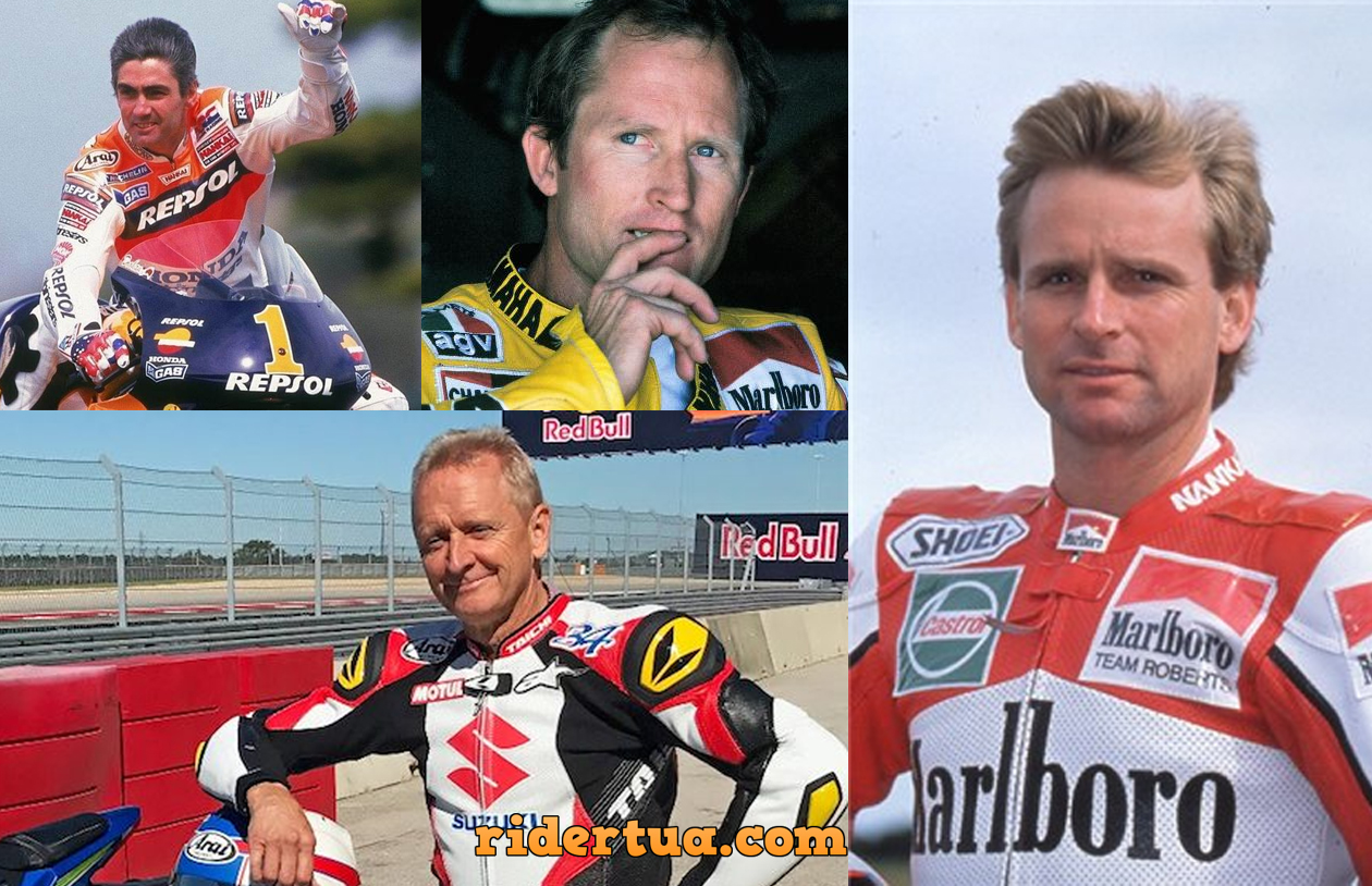 512 Hari Lagi, Marquez Harus Pindah Tim dan Motor untuk Buktikan Dia Hebat ? Tidak ! 2 Mick Doohan Kenny Roberts Wayne Rainey Kevin Schwantz