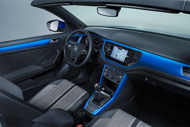 Volkswagen T Roc Convertible Interior