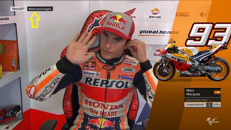 Foto-Foto Santai Marc Marquez Nonton FP3 dari Paddock Sampai Ngantuk ! 2 Foto Marquez santai FP3 Aragon 1