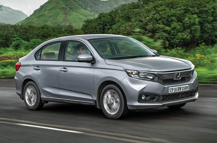 Honda Amaze front action