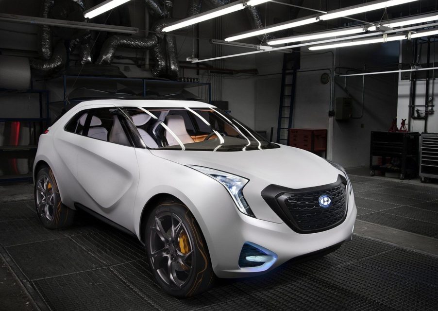 Mobil SUV Baru Hyundai Resmi Dikenalkan Secara Global 2 Hyundai Curb AX concept front