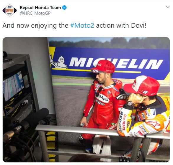 Lucu, Marc Marquez Cuekin Wartawan Saat Ditanya Tentang Balapan Aragon! Ada Apa? 2 Marc Marquez Menikmati balapan Moto2