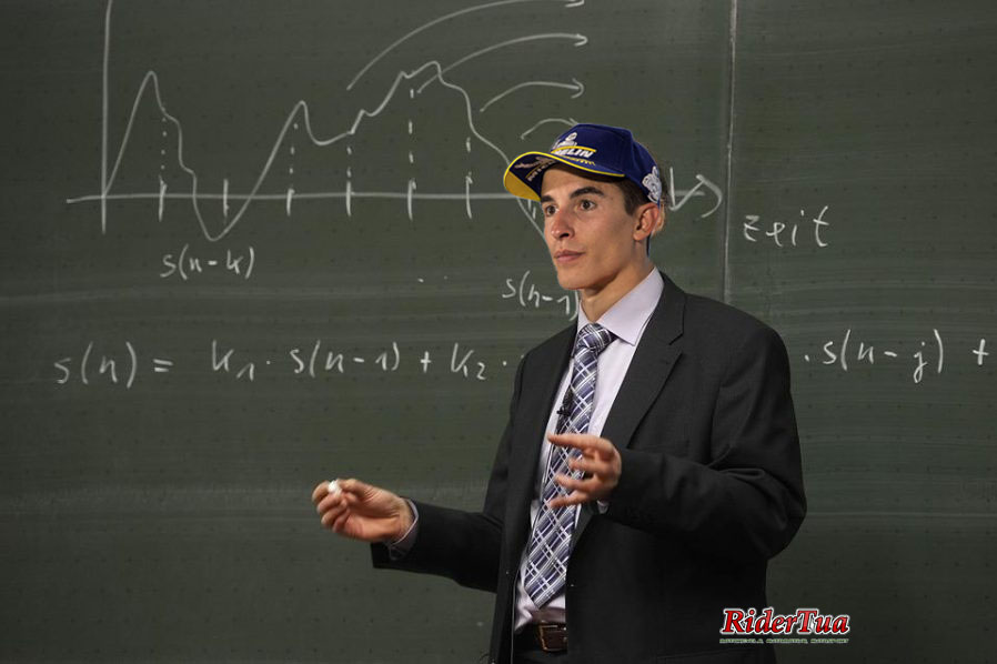 Marc Marquez Setingkat Profesor Dalam Memahami Ban Ghoib Michelin ! 2 Marc Marquez The Professor 1