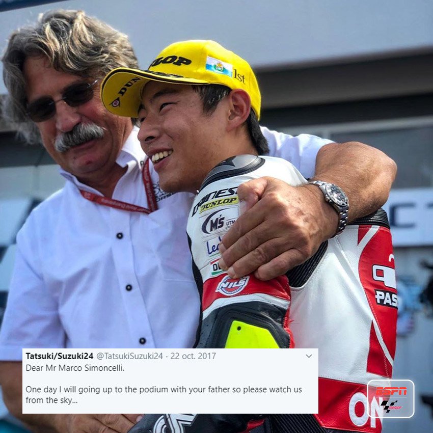 Tatsuki Suzuki dan Marco Simoncelli