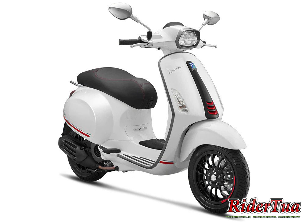 Vespa Sprint Carbon edisi terbatas 2019