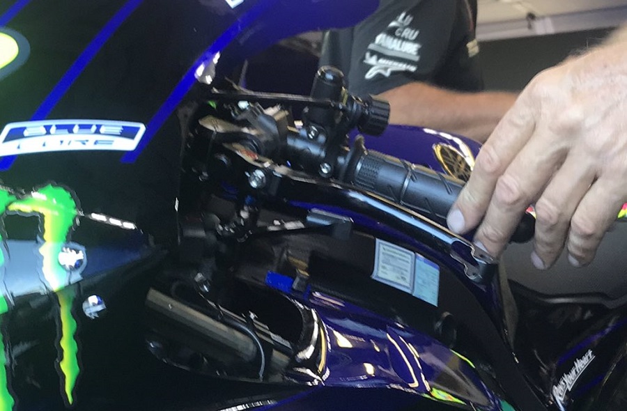rossi rear thumb brake