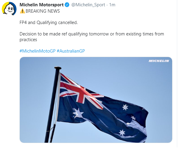 Batal GP Asutralia FP4