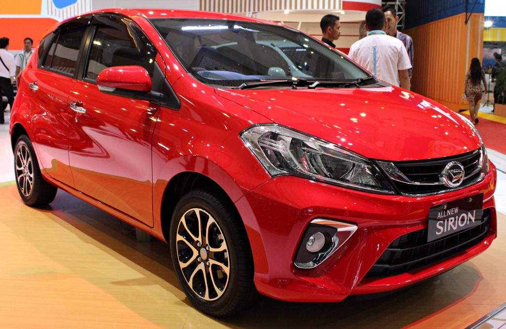 Daihatsu Sirion 1.3 Indonesia International Motor Show 2018 April 26 2018