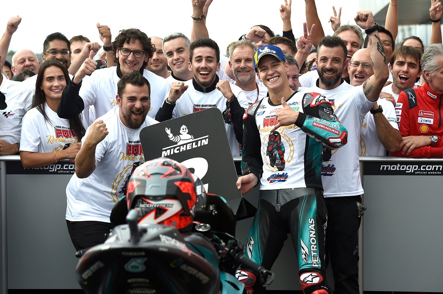 Quartararo 13 Hari Lebih Muda dari Marquez Raih Gelar 'Rookie of The Year' di Motegi ! 2 Fabio Quartararo Rookie Of The Year 2019 1
