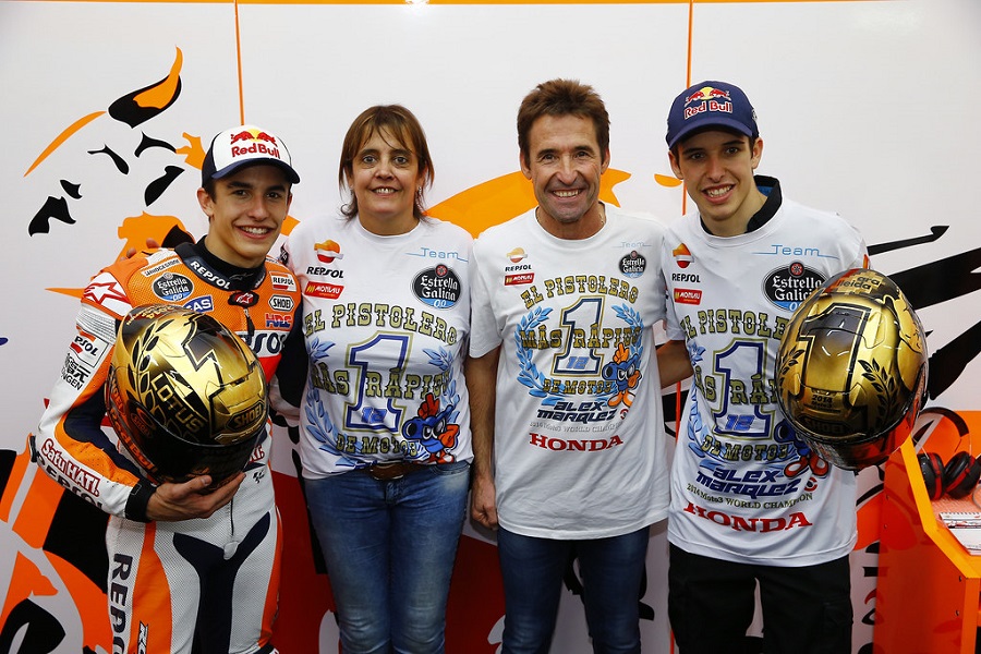 Ini 8 Momen Balapan Paling Berkesan Untuk Marquez, Tidak Sebut Duel dengan Rossi ! 8 Marc Marquez Roser Alenta Julia Marquez Alex Marquez
