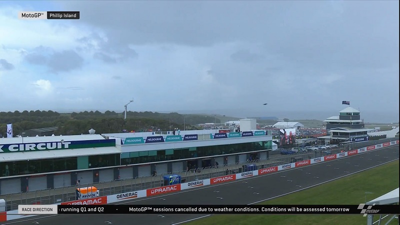 Hasil FP4 MotoGP Australia: Marquez Tercepat, Kualifikasi Ditunda Besok! 2 MotoGP Australia