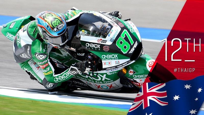 Moto2: Terkendala Masalah Ban, Remy Gardner Finis P-12 1 Remy Gardner Thailand