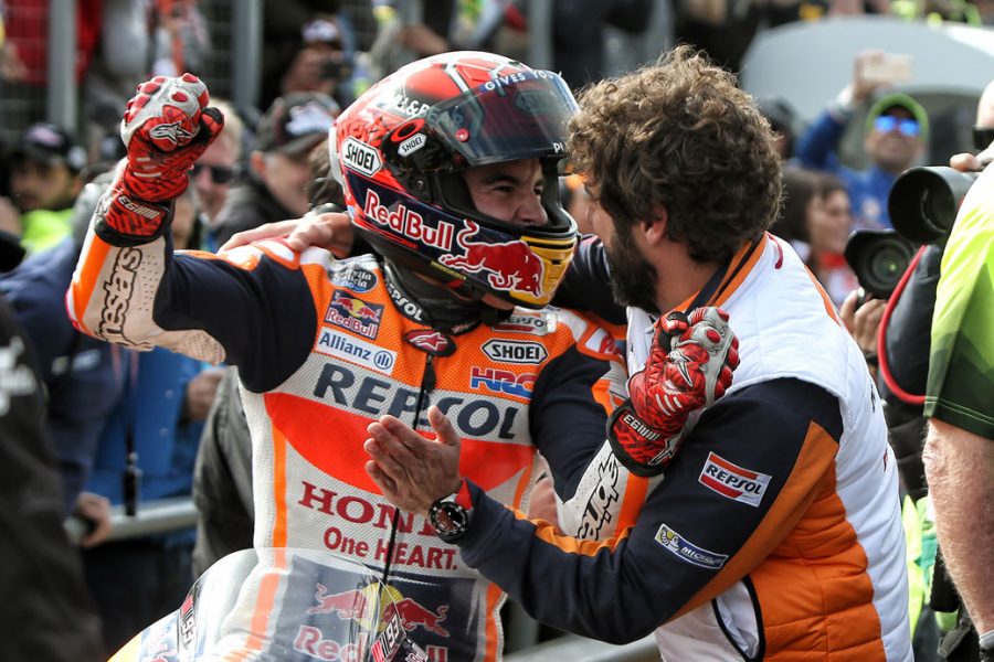 Santi Hernandez: 'Saya Tidak Tahu Di Mana Batas Marc Marquez' 2 Santi Hernandez Marc Marquez Repsol Honda
