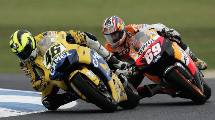 5 Gelar Dunia Terbuang yang Mungkin Disesali Valentino Rossi ! 2 Valentino Rossi Nicky Hayden