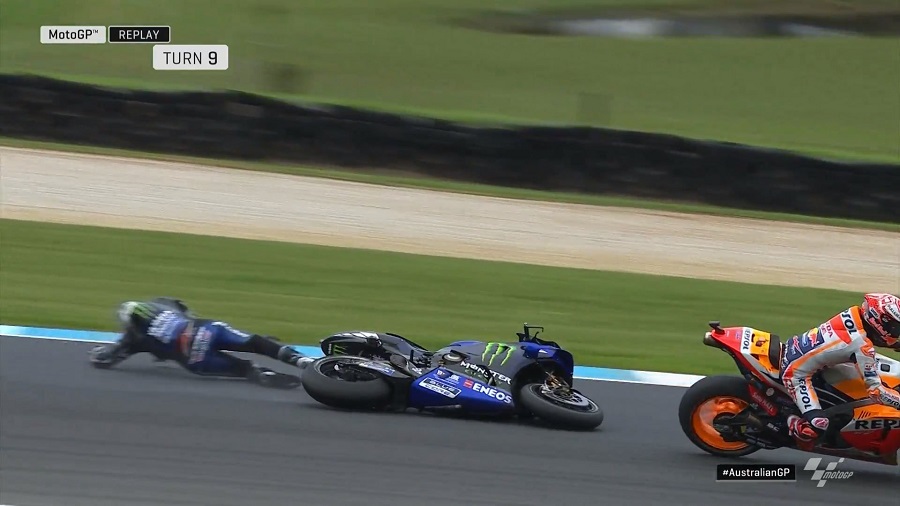 5 Momen yang Banyak Menjadi Sorotan di MotoGP Australia, Nomor 3 Memilukan ! 4 Vinales Jatuh