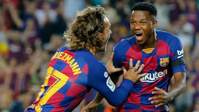 Tak Ingin Ansu Fati Dicomot Klub Lain, Barcelona Pagari Dengan Klausul Rp 3,1 T 2 ansu fati barcelona
