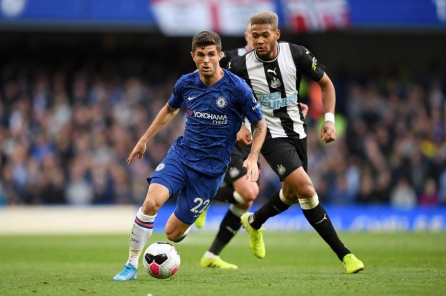 Bungkam Cibiran Fans Chelsea, Christian Pulisic Unjuk Gigi! 1 christian pulisic vs newcasle