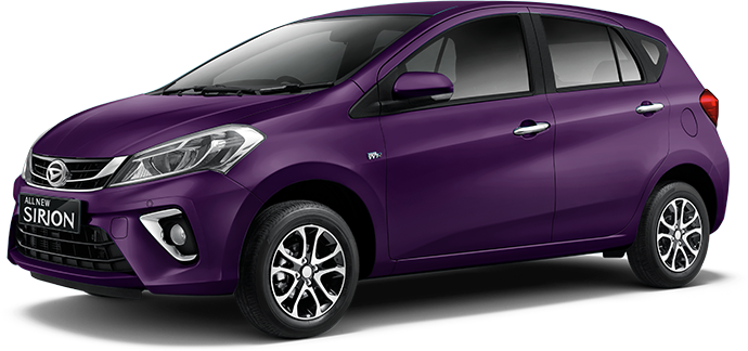 daihatsu sirion purple