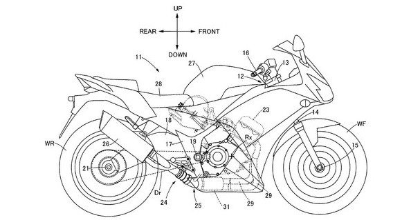 desain paten cbr250rr facelift