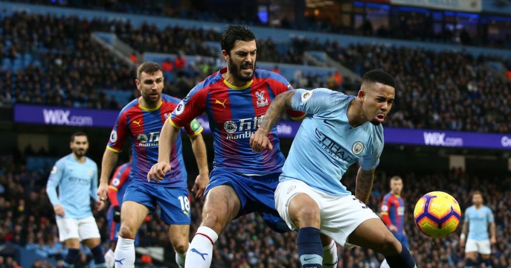 Manchester City Menang Atas Crystal Palace, Guardiola Puas! 1 man city vs crystal palace