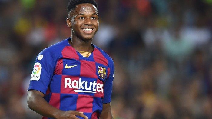 Tak Ingin Ansu Fati Dicomot Klub Lain, Barcelona Pagari Dengan Klausul Rp 3,1 T 1 pemain muda barcelona ansu fati