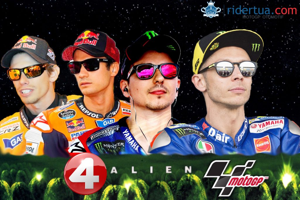 Dani Pedrosa Bicara Tentang 'Mantan': Stoner Pembalap dengan Bakat Alami 1 4 Alien MotoGP Rossi Stoner Pedrosa Lorenzo