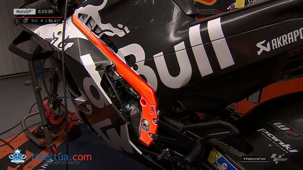 Sasis Revolusioner KTM Lebih Stabil dan Banyak Traksi, Hasil Karya Dani Pedrosa Meyakinkan 1 Frame KTM Baru