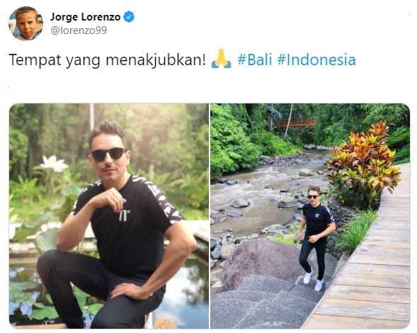 Karel Abraham Pensiun Ikuti Jejak Lorenzo, Tapi Dia Tidak ke Bali Ketemu Nikita Mirzani 5 Jorge Lorenzo Bali