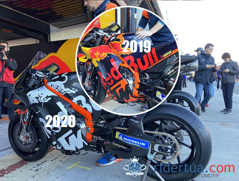 Zarco Menyesal Lihat Foto Ini? Ini Evolusi Sasis Baru KTM 2020 Lebih Kotak, Lebih Lincah? 1 Sasis KTM RC16 2020 2019