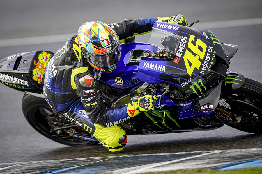 Di Jerez Semangat Rossi Bagai Rider Usia 20 Tahun, Kondisi Hujan 'Tempuh Jakarta-Cilacap' 1 Valentino Rossi Jerez tes 1