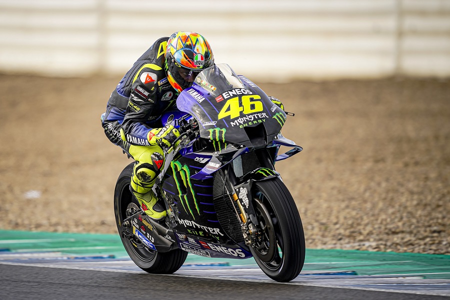 Di Jerez Semangat Rossi Bagai Rider Usia 20 Tahun, Kondisi Hujan 'Tempuh Jakarta-Cilacap' 2 Valentino Rossi Jerez tes