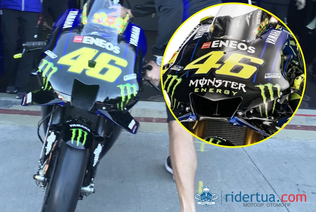 Dengan Sasis 'Anti Aus Ban' dan Naikkan Power Sedikit, Yamaha Yakin Mampu Kalahkan Honda? 3 Yamaha M1 2020 Valentino Rossi