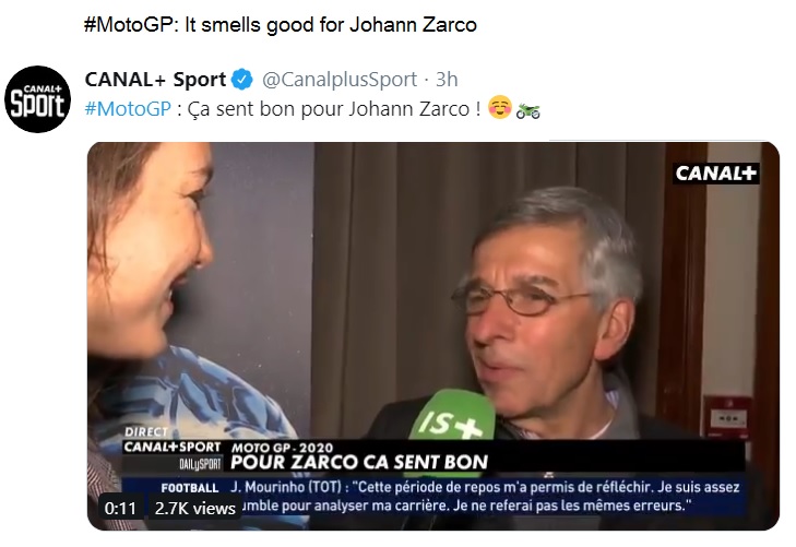 Berita Bagus buat Johann Zarco, Lebih Dekat ke Ducati ! 3 Zarco MotoGP 2