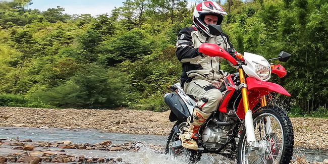 Inilah Kembaran Honda CRF150 L Asal China 1 hawk hj200gy 3