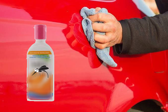 Cara Menghilangkan Goresan Pada Bodi Mobil Gunakan Lotion Nyamuk