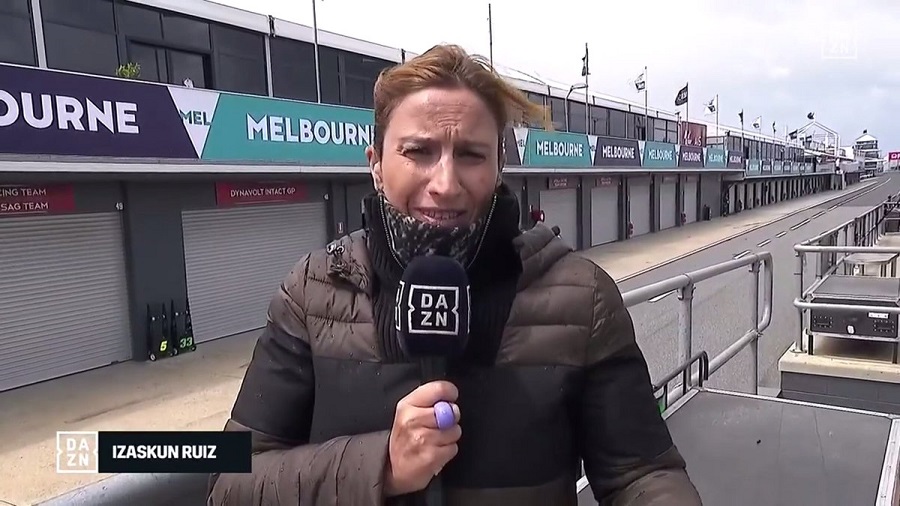 Marquez Hadiri Pernikahan Kepala Mekaniknya Santi Hernandez dan Izaskun Ruiz 4 DAZN Izaskun Ruiz