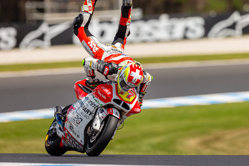 Untuk Hal yang Satu Ini, Ternyata Saingan Marc Marquez Ada di Moto2! 4 Dominique Aegerter