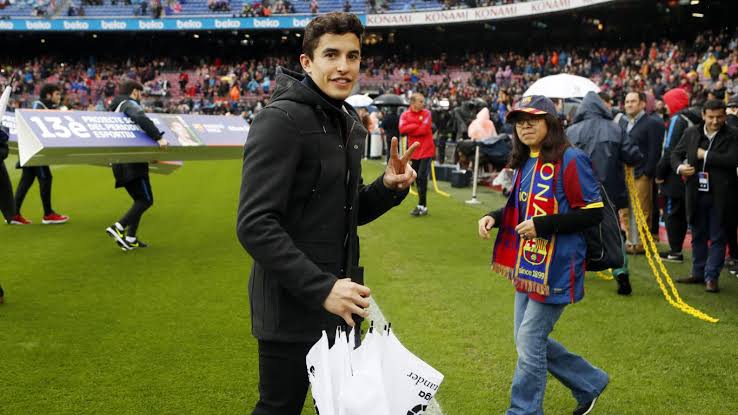 Marc Marquez Akan Lakukan Kick-off Kehormatan pada Laga Barca Vs Real Madrid 1 Marc Marquez Barca