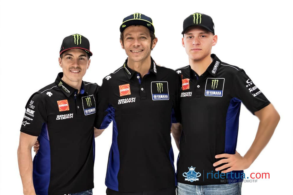 Maverick Vinales: Valentino Rossi dan Quartararo Bukan Ancaman bagi Saya! 1 Valentino Rossi Maverick Vinales Fabio Quartararo