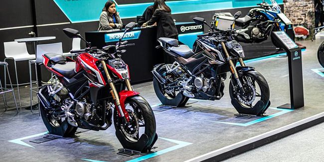 cfmoto 250nk di thailand motorshow