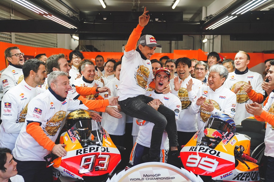 Marquez: Triple Crown adalah Ungkapan Terima Kasih dan Perpisahan kepada Lorenzo 1 jorge lorenzo Repsol Honda 1