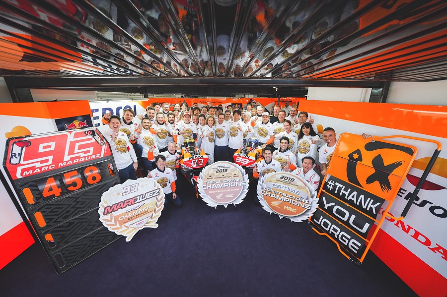 Marquez: Triple Crown adalah Ungkapan Terima Kasih dan Perpisahan kepada Lorenzo 3 jorge lorenzo Repsol Honda