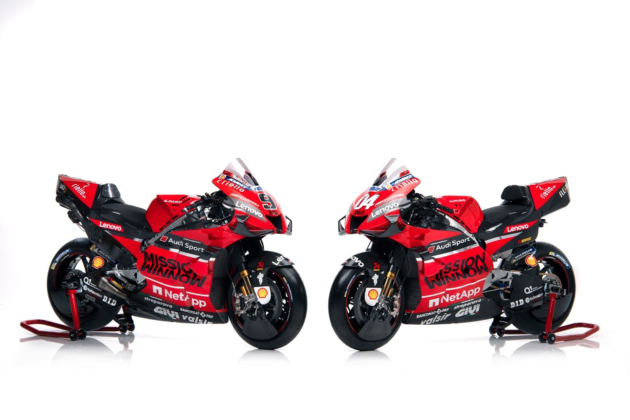 Kebingungan Nih, Motor Tim Ducati Terjebak di Sirkuit Qatar, Siapa yang Mau Nolongin? 3 Ducati GP20